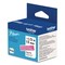 Brother P-Touch 0.47 in. x 13.1 ft. Genuine P-Touch BTAG Label Tapes - White on Pink